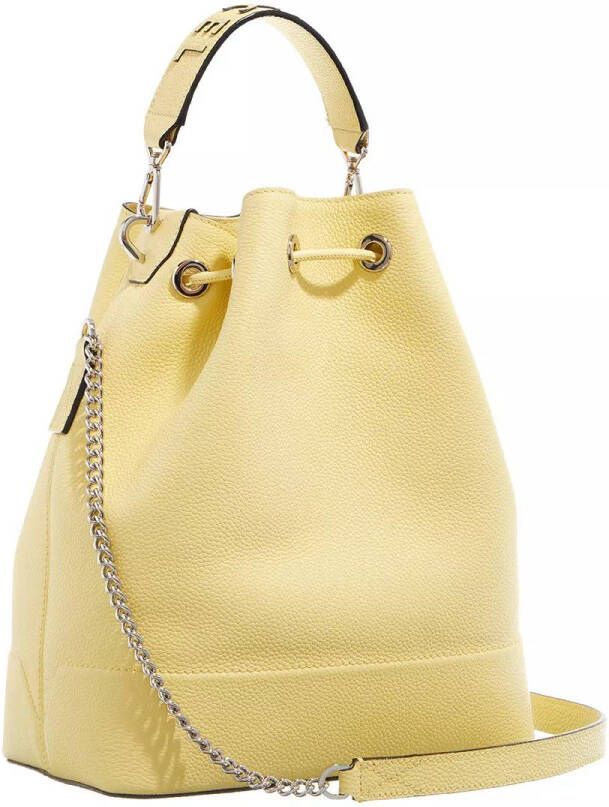 Lancel Crossbody bags Ninon De Sac Seau M in geel