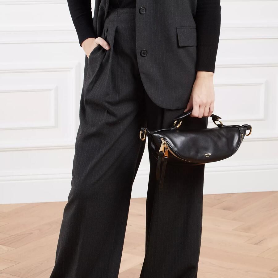 Lancel Origami Schoudertas Zwart Black Dames