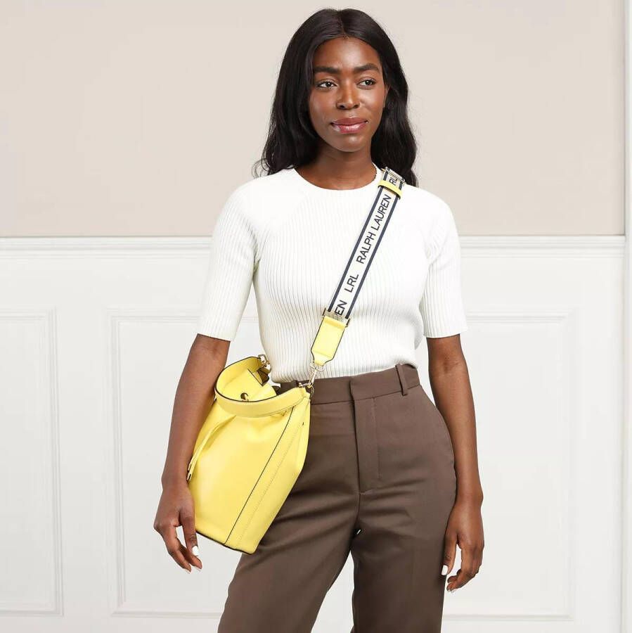 Lauren Ralph Lauren Bucket bags Andie 25 Drawstring Large in geel