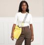 Lauren Ralph Lauren Bucket bags Andie 25 Drawstring Large in geel - Thumbnail 1