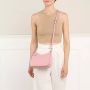 Lauren Ralph Lauren Hobo bags Danni 26 Shoulder Bag Medium in poeder roze - Thumbnail 2