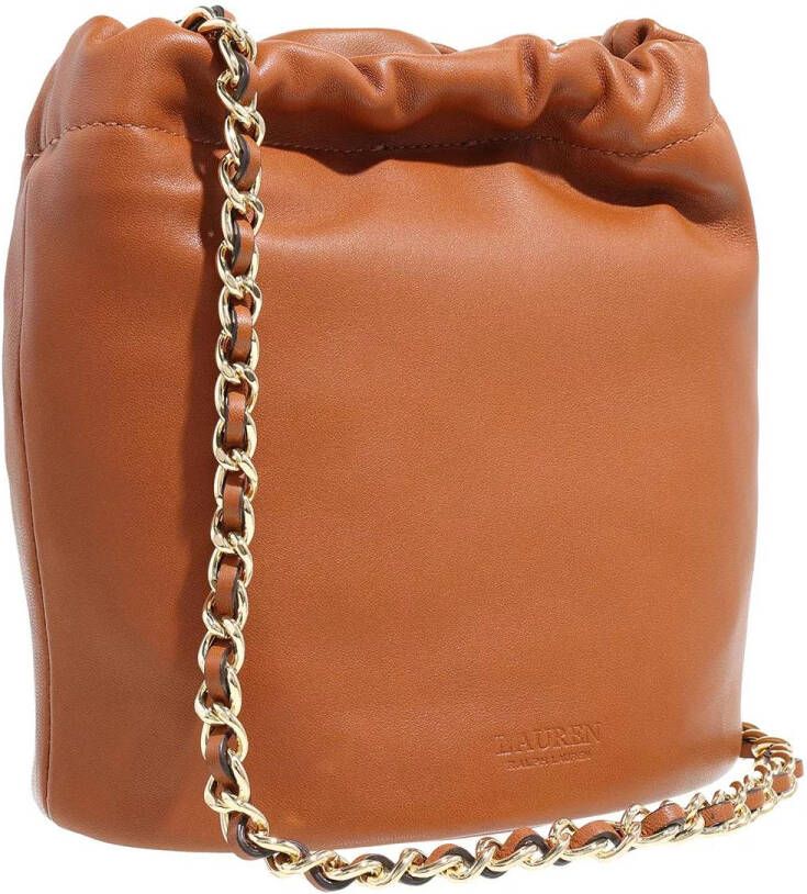 Lauren Ralph Lauren Satchels Emmy 19 Bucket Bag Medium in bruin