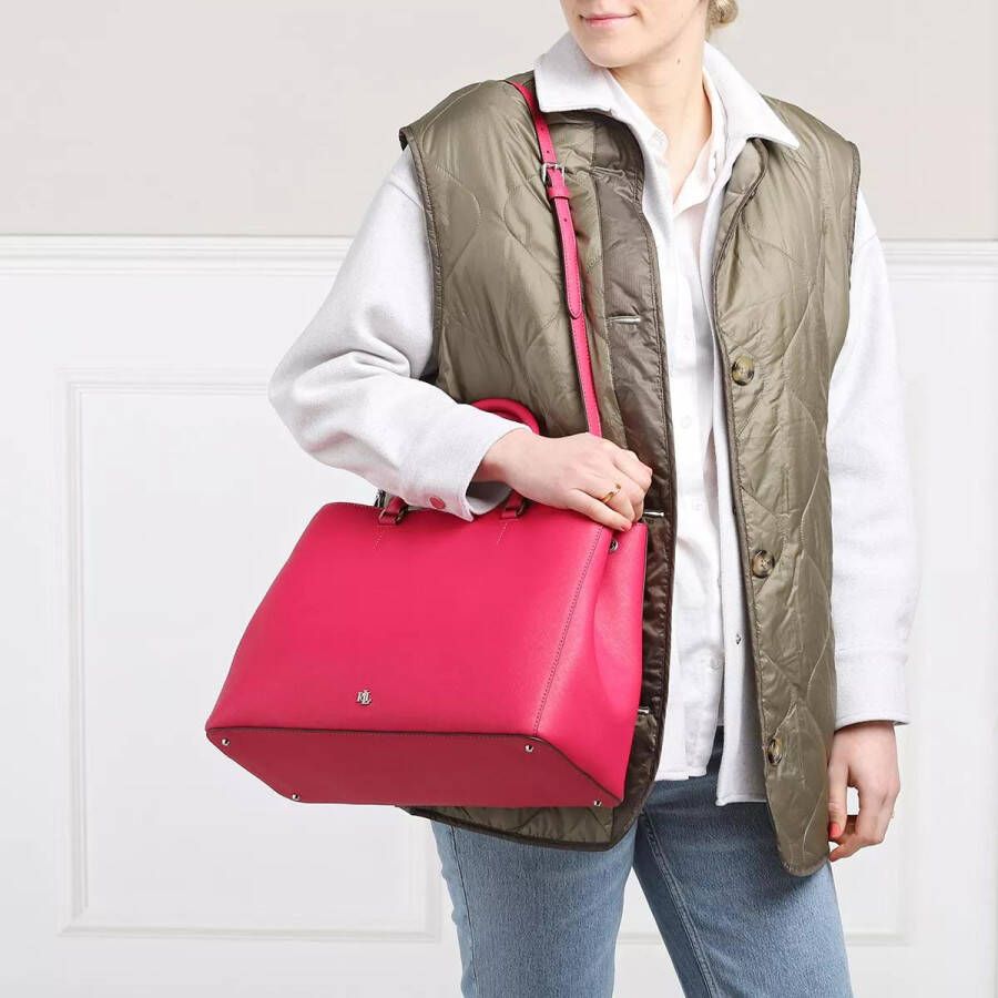 Lauren Ralph Lauren Satchels Hanna 37 Satchel Large in roze