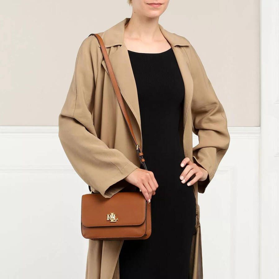 Lauren Ralph Lauren Shoppers Sophee 22 Shoulder Bag Medium in cognac