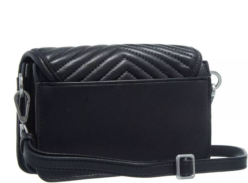 LESVISIONNAIRES Crossbody bags Joelle Quilting in zwart