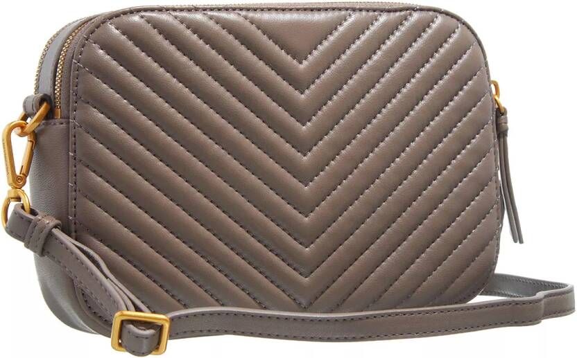 LESVISIONNAIRES Crossbody bags Lola Quilting in taupe
