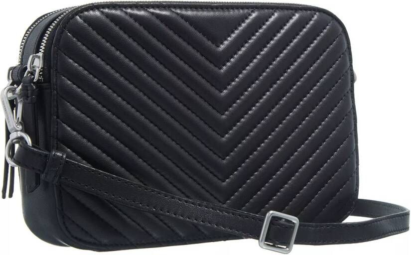 LESVISIONNAIRES Crossbody bags Lola Quilting in zwart
