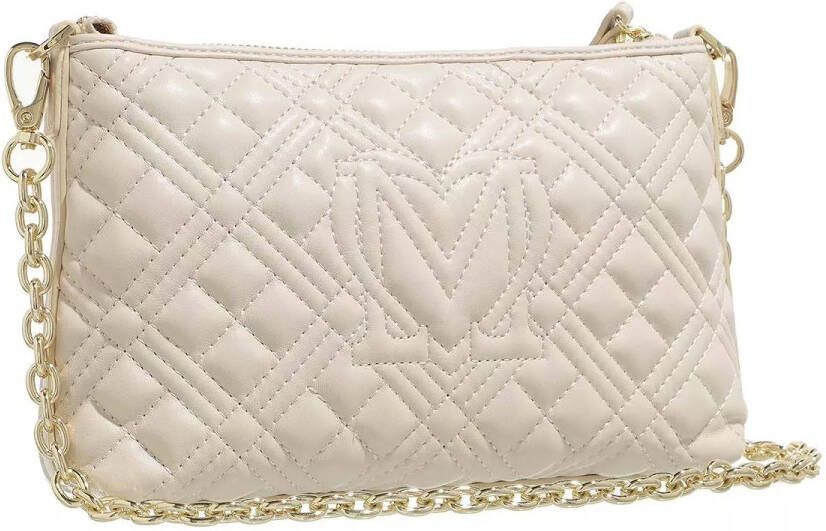 Love Moschino Clutches Borsa Quilted Pu in crème