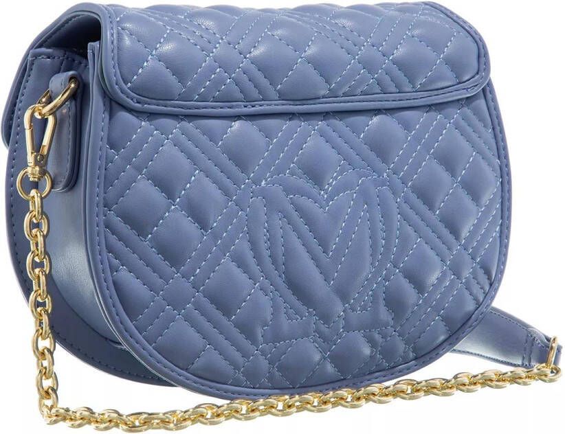 Love Moschino Crossbody bags Borsa Quilted Bag Pu in blauw