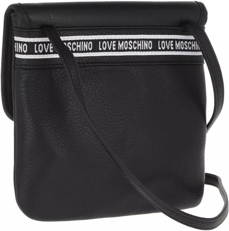 Love Moschino Crossbody bags Shoulder Bag Vit.Natural Grain Mix in zwart