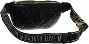 Love Moschino Heuptasjes Quilted Bag in black