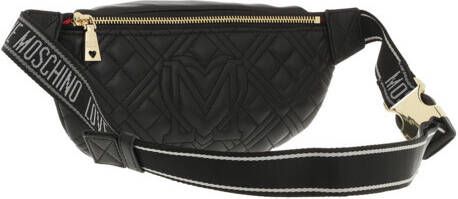 Love Moschino Heuptasjes Quilted Bag in black