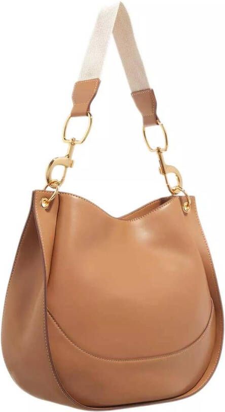 Love Moschino Hobo bags Sustainable Daily in bruin