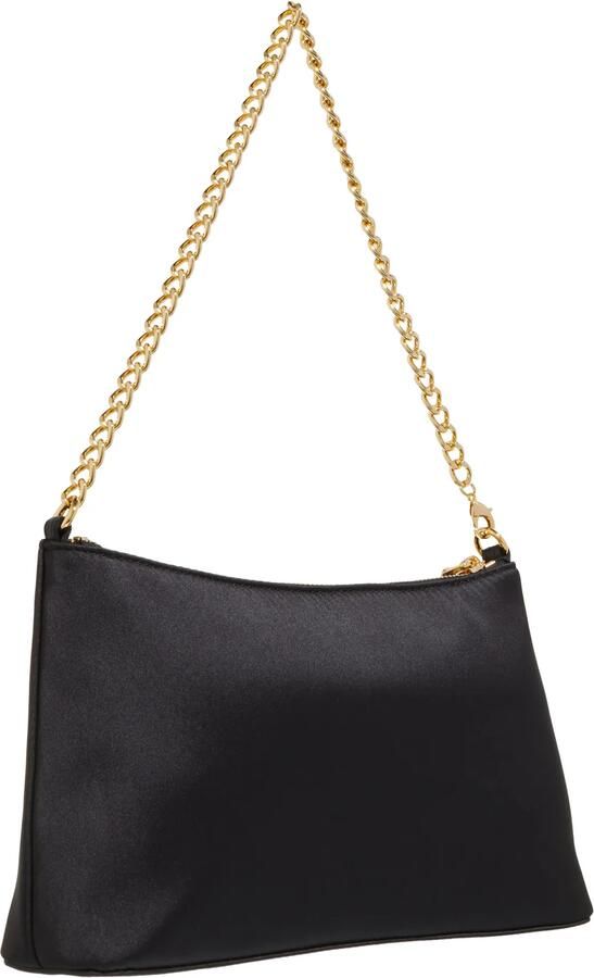 Love Moschino Satijnen Schoudertas in Zwart Black Dames - Foto 3