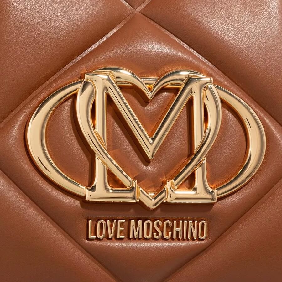Love Moschino Gewatteerde Bruine Schoudertas Brown Dames - Foto 2