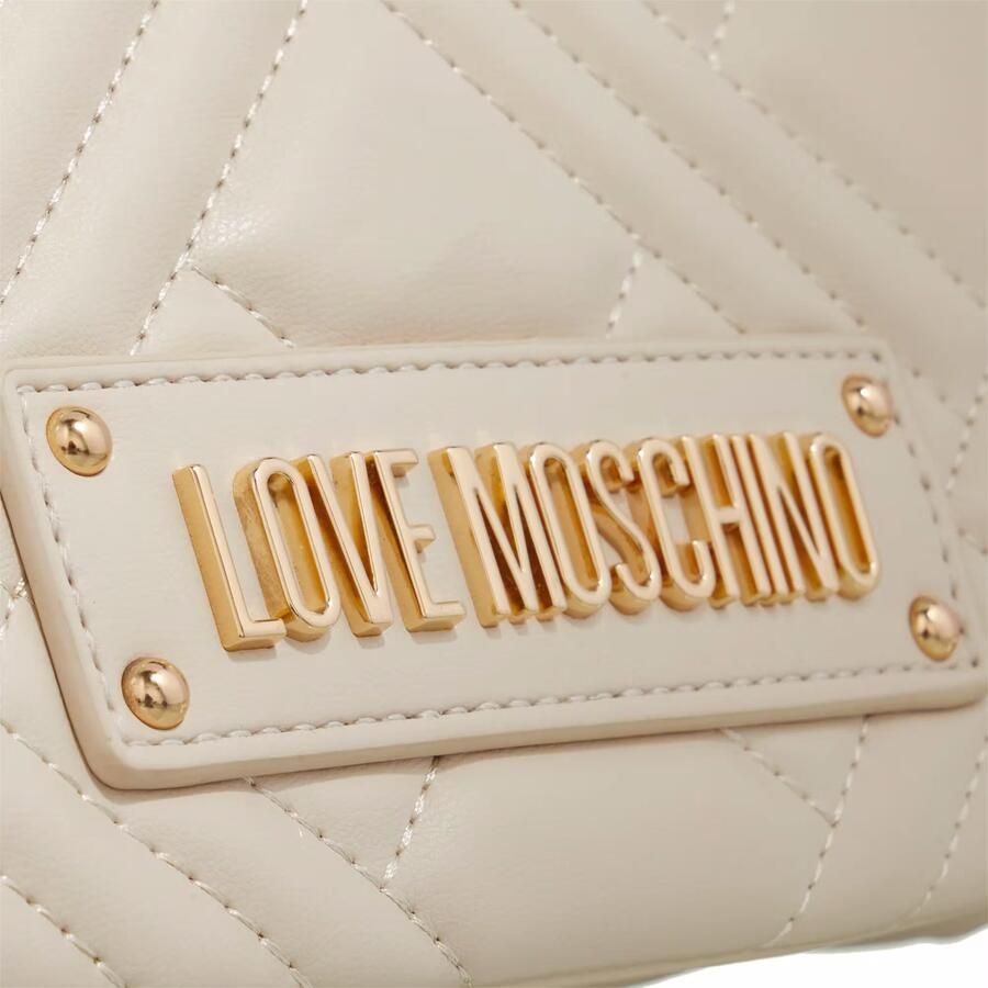 Love Moschino Beige Handtas Dames Medium Lente Zomer Collectie Beige Dames