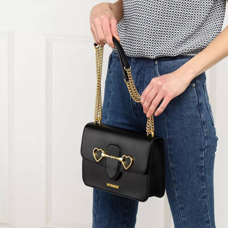 Love Moschino Satchels Borsa Pu in zwart