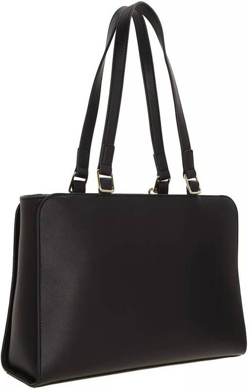 Love Moschino Satchels Borsa Pu Nero in zwart