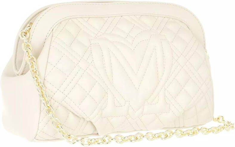 Love Moschino Satchels Borsa Quilted Pu in crème