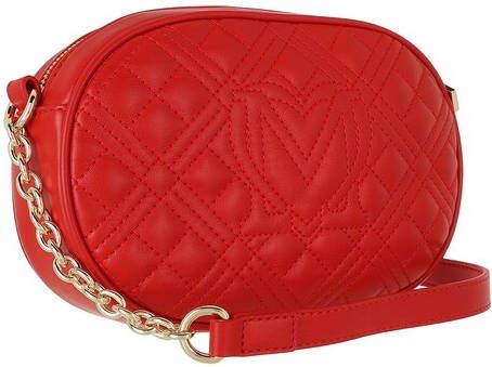 Love Moschino Satchels Borsa Quilted Pu in red
