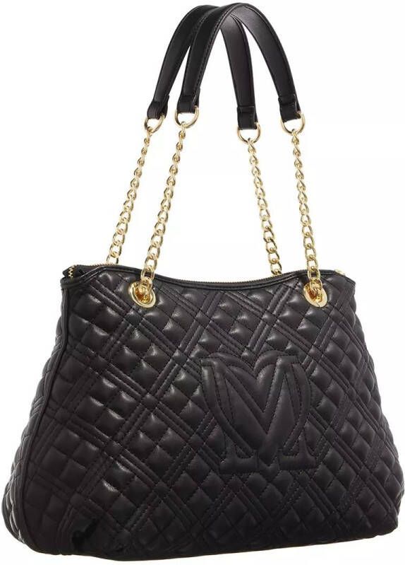 Love Moschino Totes Borsa Quilted Bag Pu in zwart