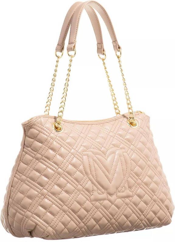 Love Moschino Totes Borsa Quilted Bag Pu in beige