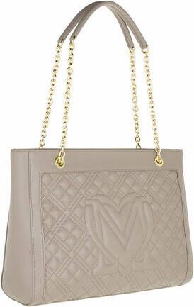 Love Moschino Totes Borsa Quilted Pu in grijs