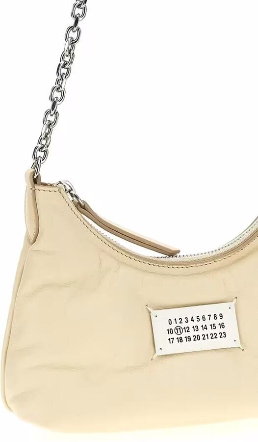 Maison Margiela Hobo bags 'Glam Slam Hobo Micro' Shoulder Bag in beige