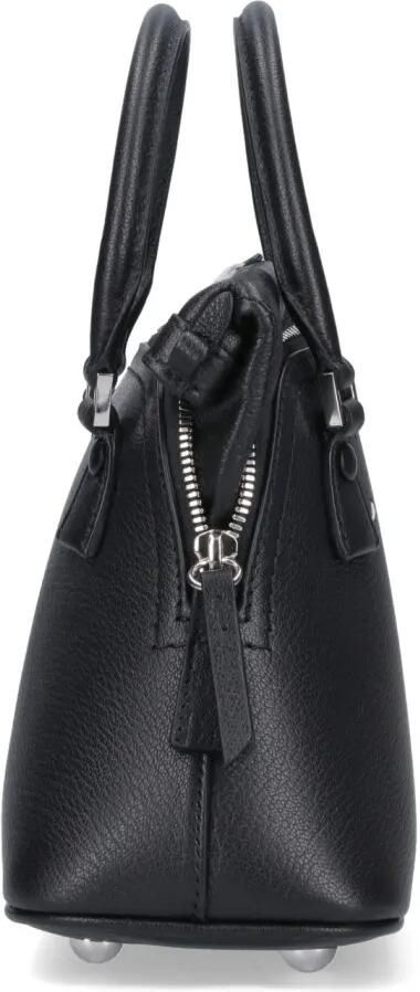 Maison Margiela Hobo bags Structured Textured Leather Shoulder Bag in zwart - Foto 10