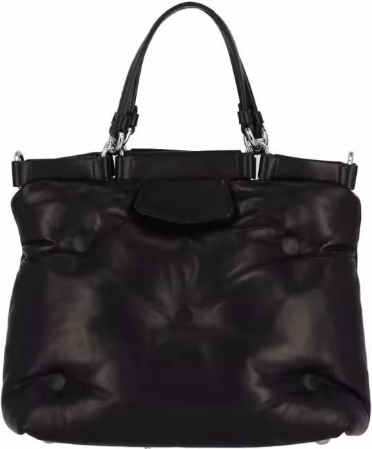 Maison Margiela Shoppers & Totes "Glam Slam" Tote Bag – Black in zwart
