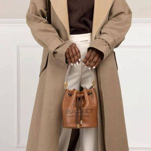 Marc Jacobs Bucket bags The Leather Bucket Bag in brown