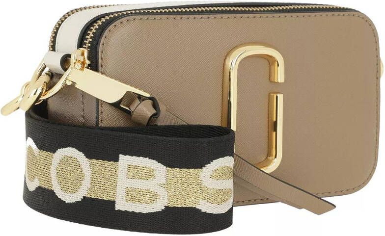 Marc Jacobs Crossbody bags Logo Strap Snapshot Small Camera Bag Leather in bruin
