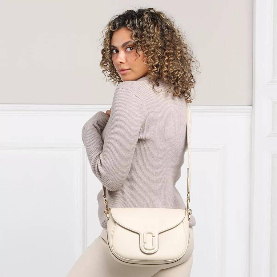 Marc Jacobs Crossbody bags Smooth Leather Messenger Bag in crème