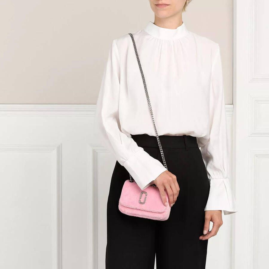 Marc Jacobs Crossbody bags The Glam Shot Mini Bag Terry in poeder roze