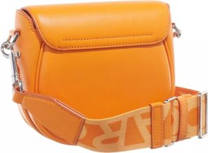 Marc Jacobs Crossbody bags The J Marc Small Saddle Bag in oranje