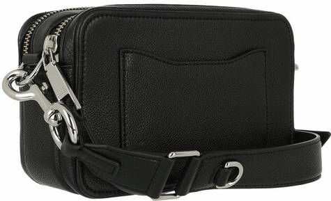 Guess Satchels Eco Erica Top Zip Shoulder Bag in donkergrijs