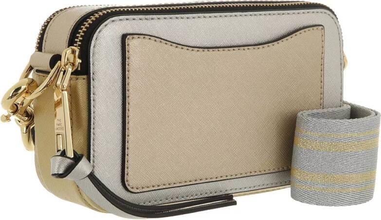 Marc Jacobs Crossbody bags The Snapshot Crossbody Bag Leather in zilver