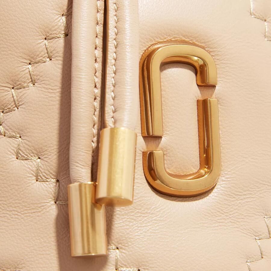 Marc Jacobs Crossbody bags The Bucket Quilted Leather in bruin