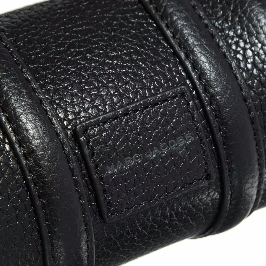 Marc Jacobs Nano Duffle Crossbody Tas van Zwart Leer Black Dames