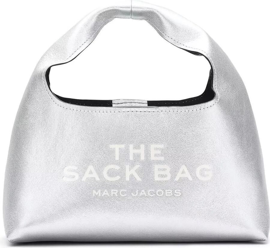 Marc Jacobs Crossbody bags The Mini Sack Purse Leather Silver in zilver - Foto 2