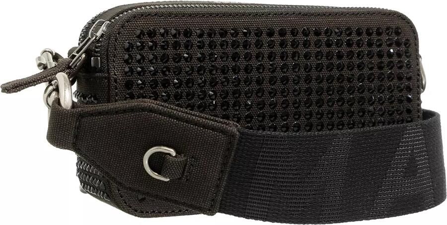 Marc Jacobs Kristal Canvas Snapshot Crossbody Tas Black Dames - Foto 2