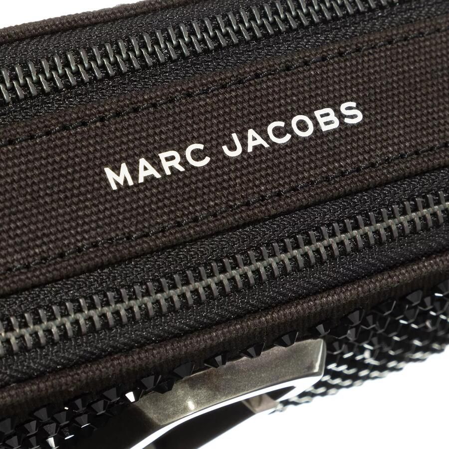 Marc Jacobs Kristal Canvas Snapshot Crossbody Tas Black Dames - Foto 3