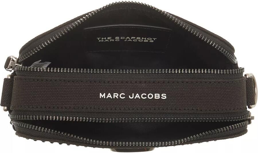 Marc Jacobs Kristal Canvas Snapshot Crossbody Tas Black Dames - Foto 8