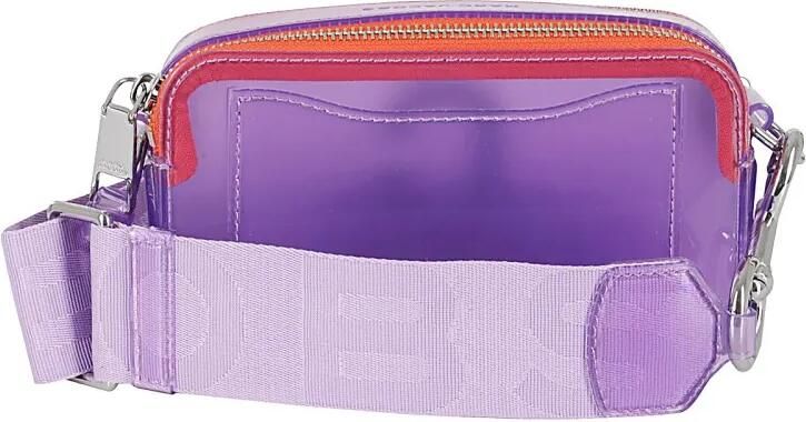 Marc Jacobs Heuptassen Semi-Transparent Jelly Snapshot Bag in paars