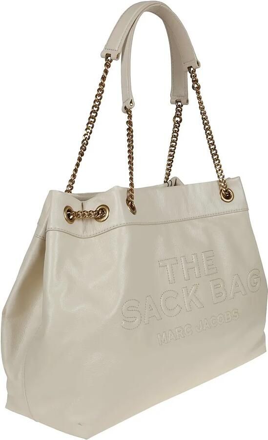 Marc Jacobs Hobo bags Large Chain Sack In Full-Grain Leather in wit