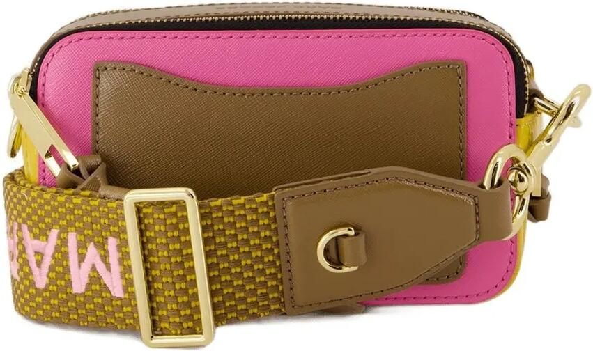 Marc Jacobs Hobo bags The Snapshot Crossbody Leather Pink in roze