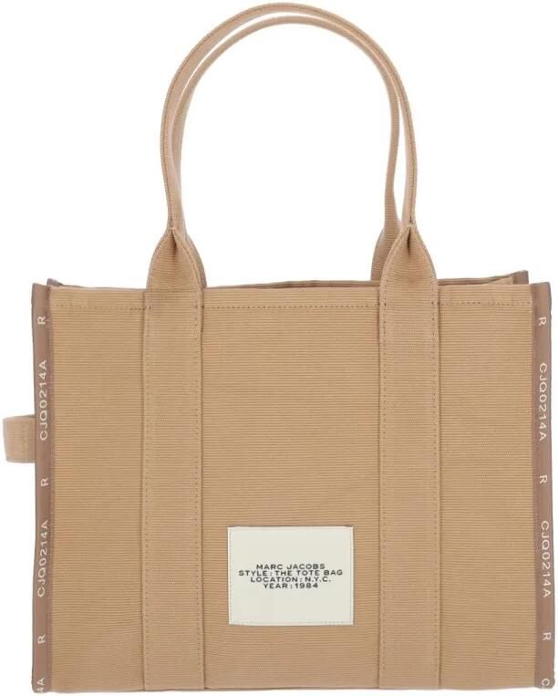Marc Jacobs Shoppers & Totes Large Tote Bag "The Jacquard Tote" – Brown in bruin