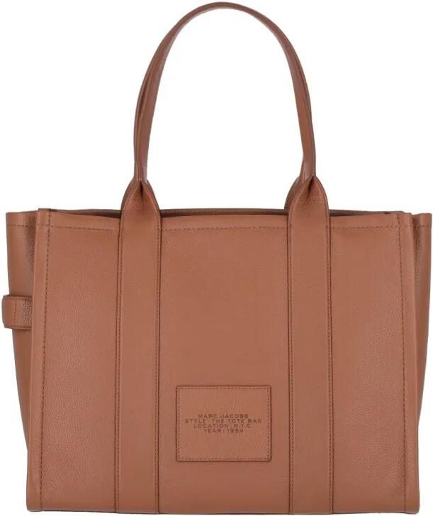 Marc Jacobs Shoppers & Totes Large Tote Bag "The Leather" – Brown in bruin