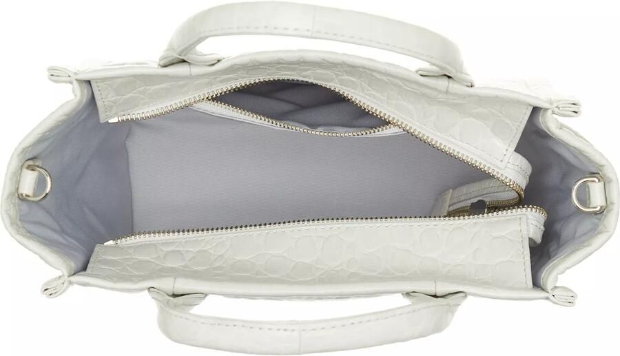 Marc Jacobs The Croc-reliëf Tote kleine shopper Wit - Foto 3