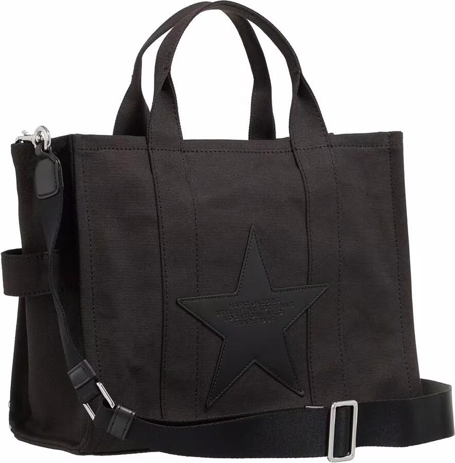 Marc Jacobs Geborduurde Sterren Canvas Tote Tas Black Dames - Foto 4